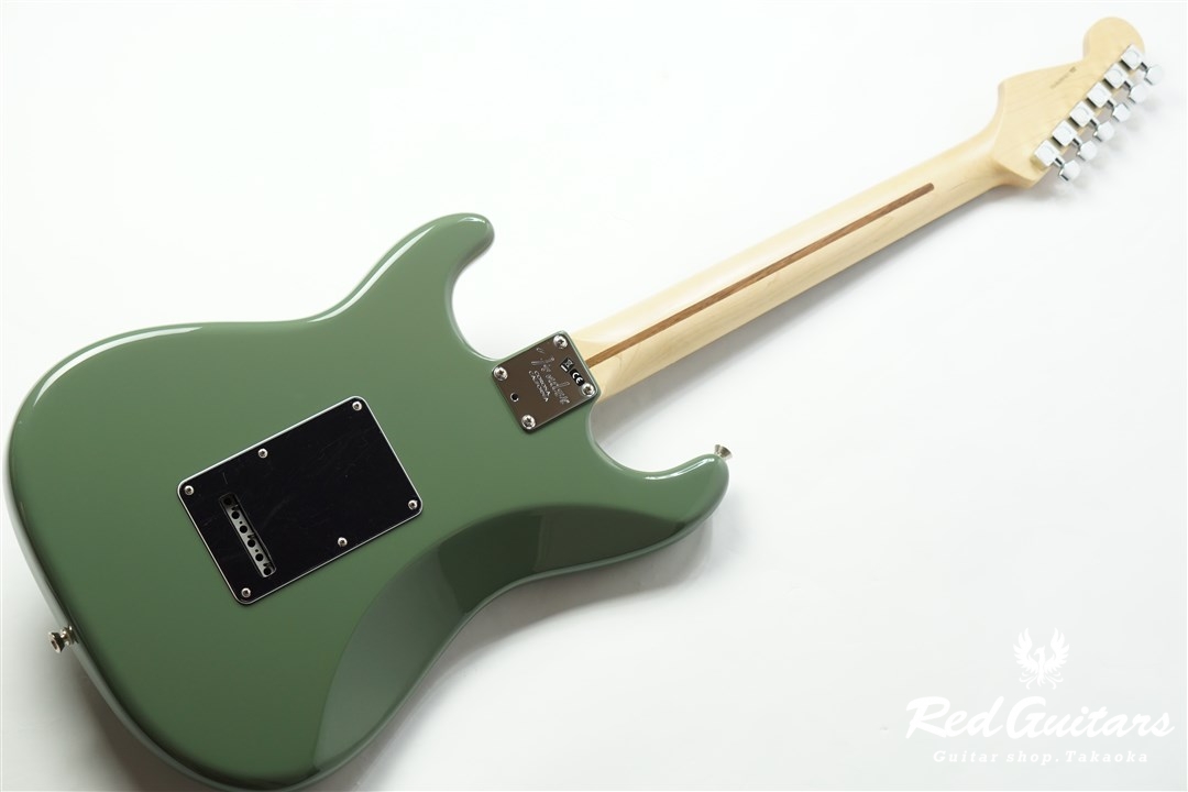 Fender American Professional Stratocaster - Antique Olive | Red